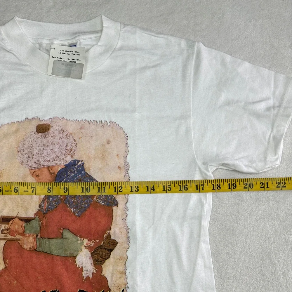 Rare Deadstock Hanes Beefy-T Travels of Ibn Battuta Kuwait Museum of Islamic Art